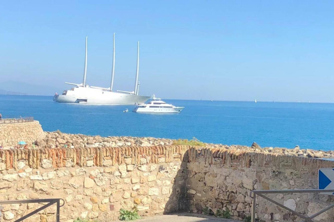 Appartement 4 Personnes Vue Mer Remparts Antibes Eksteriør billede